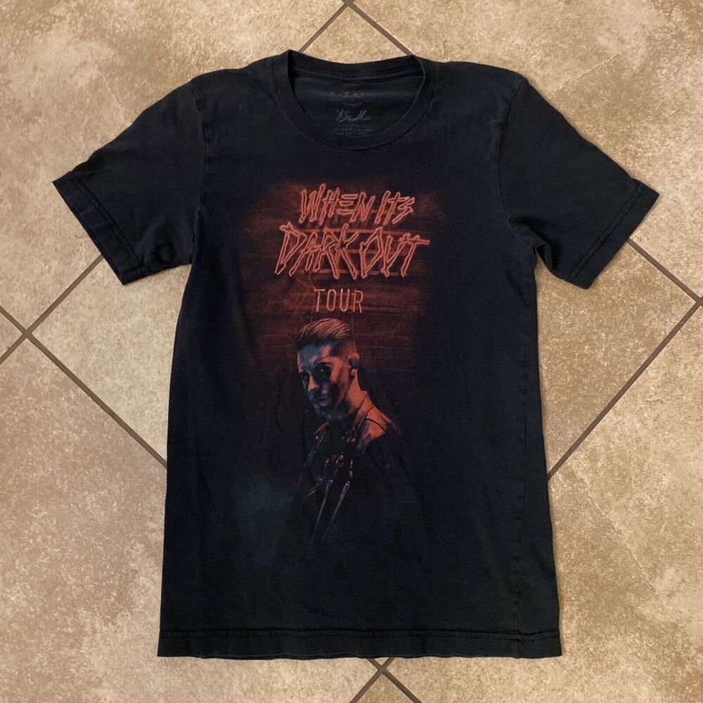 G Eazy When Its Dark Out 2016 Tour Shirt Small